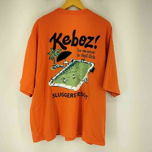ケボズ KEboz BIGプリント S/S Tシャツ メンズ JPN:L