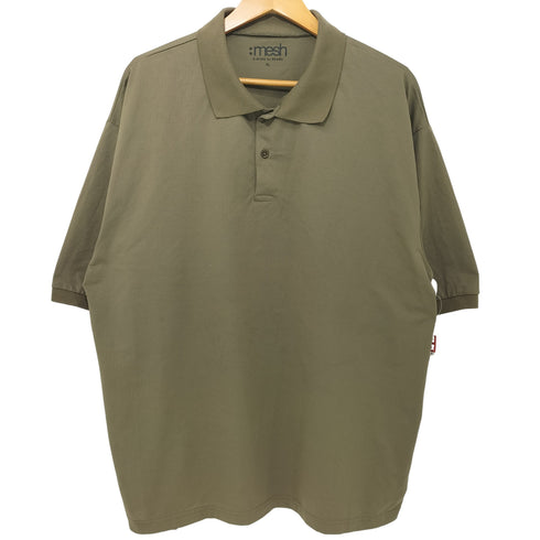 ビーミングバイビームス B:MING by BEAMS ストレッチ メッシュ ソリッド ポロシャツ メンズ JPN:XL