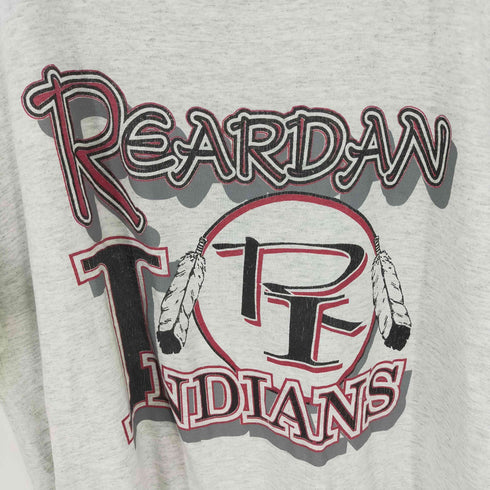 スクリーンスターズ SCREEN STARS 90S PEARDAN INDIANS Tシャツ 霜降りグレー USA製 メンズ JPN:XL