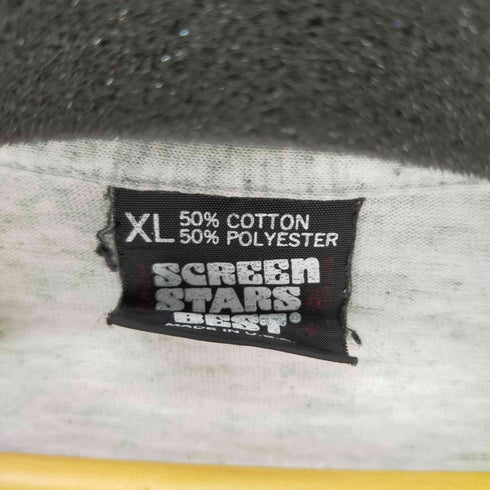 スクリーンスターズ SCREEN STARS 90S PEARDAN INDIANS Tシャツ 霜降りグレー USA製 メンズ JPN:XL