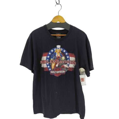 ハーレーダヴィットソン HARLEY DAVIDSON ©2014 Tシャツ 両面プリント メンズ JPN:XL