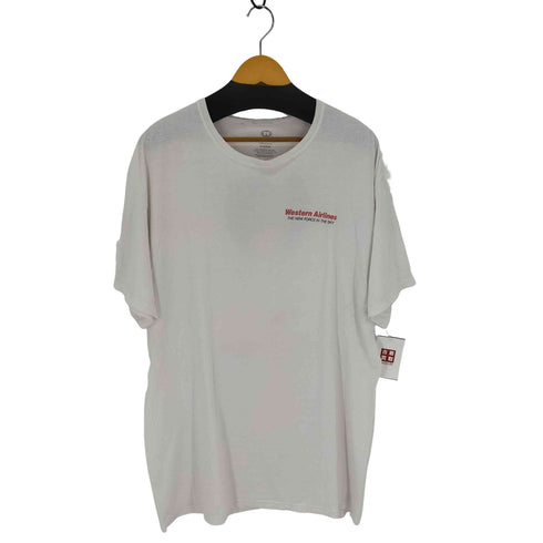 - MALIBU SHIRTS WESTERN AIRLINES RETRO PIN UP TEE ピンナップガール Tシャツ メンズ JPN:XL