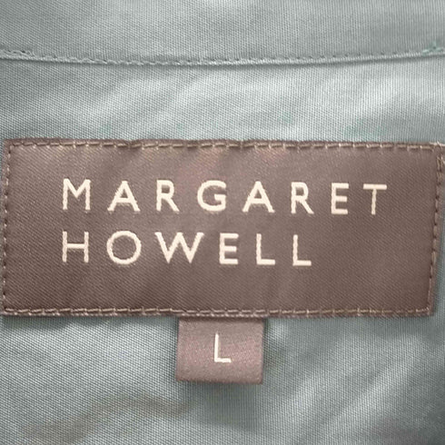 マーガレットハウエル MARGARET HOWELL DRY COTTON POPLIN I メンズ JPN:L