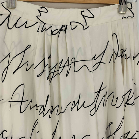 ヴェルメイユ VERMEIL 線描きプリントパンツ レディース JPN:40