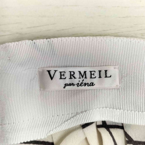 ヴェルメイユ VERMEIL 線描きプリントパンツ レディース JPN:40