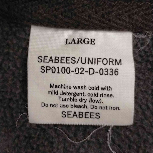 シービーズ SEABEES (シービーズ) フリース ポロシャツ メンズ JPN:L