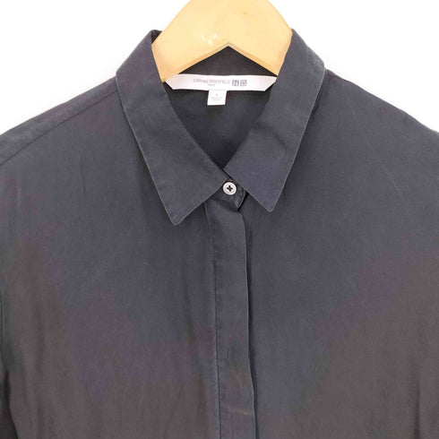 ユニクロ UNIQLO シルクシャツ レディース JPN:L