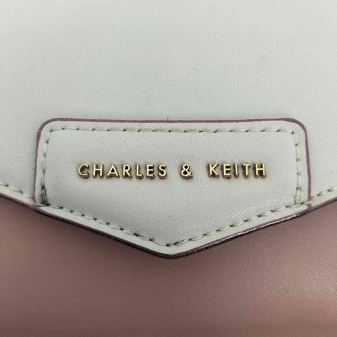 チャールズキース CHARLES & KEITH フロントフラップ ショルダー バッグ レディース