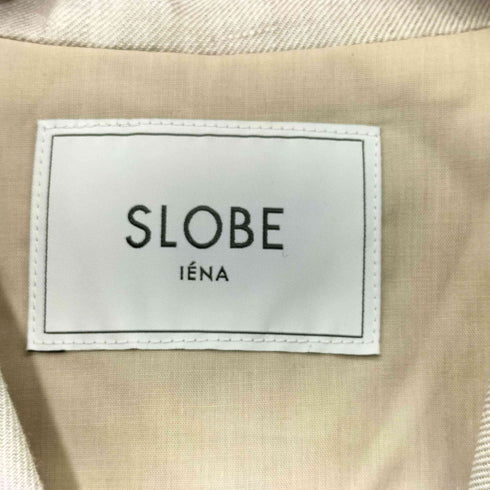 スローブイエナ SLOBE IENA リネン混ベルト付きコート レディース FREE