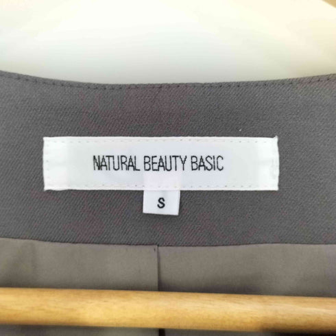 ナチュラルビューティーベーシック NATURAL BEAUTY BASIC コスミカルウォームライトセトアップ シリーズノーカラージャケット レディース JPN:S