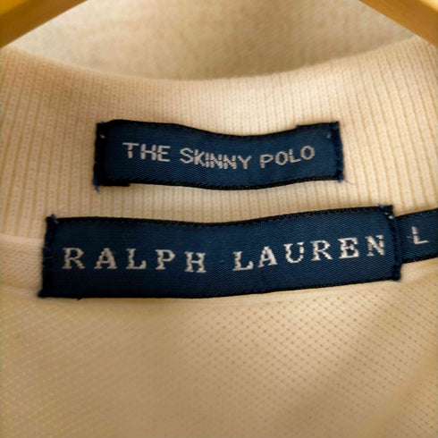 ラルフローレン RALPH LAUREN THE SKINNY POLO ビッグポニー刺繍 ポロシャツ レディース import:L