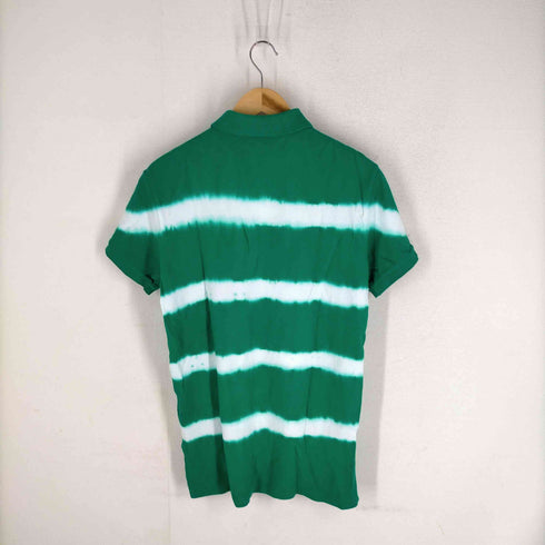 ポロラルフローレン POLO RALPH LAUREN CUSTOM FIT ボーダー柄 ポニー刺繍 ポロシャツ メンズ import:S