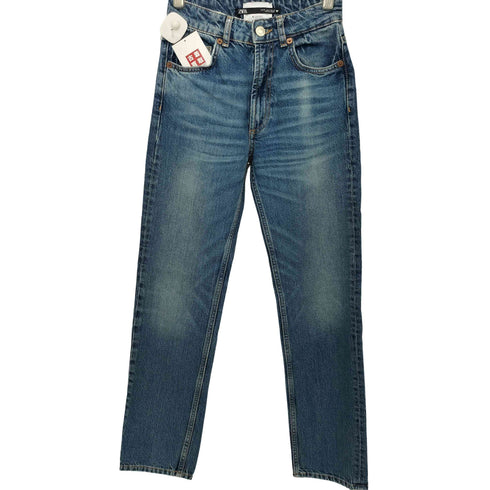 ザラ ZARA ハイウエストデニムパンツ レディース JPN:0