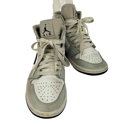 ジョーダンブランド JORDAN BRAND Mid Grey Fog White/Black レディース JPN:23.5