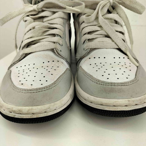 ジョーダンブランド JORDAN BRAND Mid Grey Fog White/Black レディース JPN:23.5