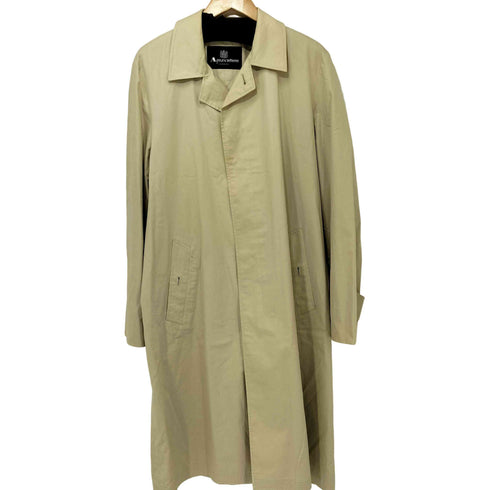 アクアスキュータム AQUASCUTUM コットンステンカラーコート メンズ