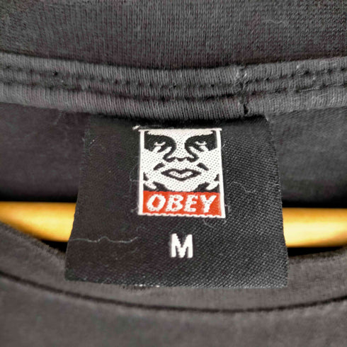オベイ OBEY ボックスロゴ Tシャツ メンズ JPN:M