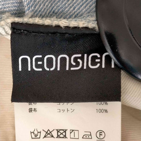 ネオンサイン NEON SIGN WIDE DENIM SLACKS メンズ 44