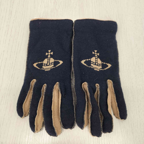 ヴィヴィアンウエストウッド アクセサリー Vivienne Westwood Accessories クロスステッチORB グローブ 手袋 オーブ刺繍 レディース FREE