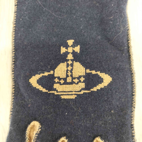 ヴィヴィアンウエストウッド アクセサリー Vivienne Westwood Accessories クロスステッチORB グローブ 手袋 オーブ刺繍 レディース FREE