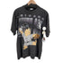 CXT BY HEAVY HITTERS USA製 1994コピーライト キャラクタープリント ベースボール クルーネックTシャツ THE FLINTSTONES メンズ import:M