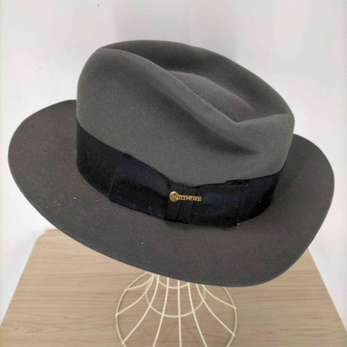 THE VILLAGE HAT SHOP カナダ製 genuine leather hat メンズ 7 8/1