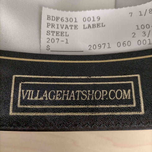 THE VILLAGE HAT SHOP カナダ製 genuine leather hat メンズ 7 8/1