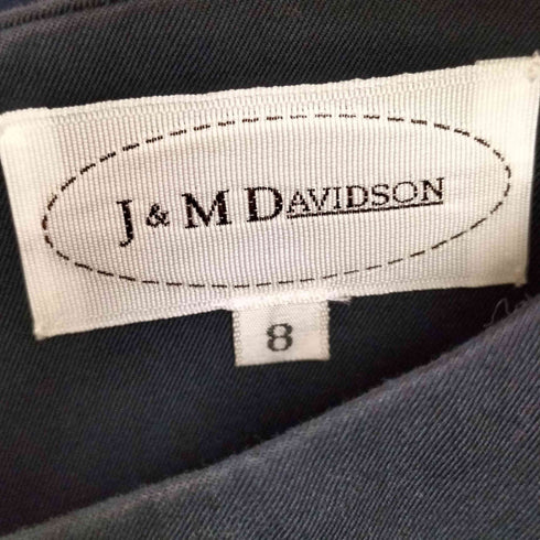 ジェイアンドエムデヴィッドソン J&M Davidson バックジップデザイン コットンカットソー レディース 8