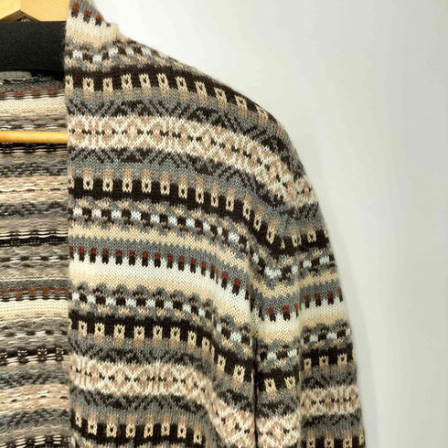 ステファネル STEFANEL モヘヤ混 ガウンコート レディース import:L