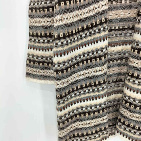 ステファネル STEFANEL モヘヤ混 ガウンコート レディース import:L