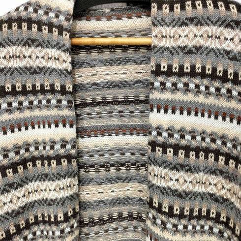 ステファネル STEFANEL モヘヤ混 ガウンコート レディース import:L