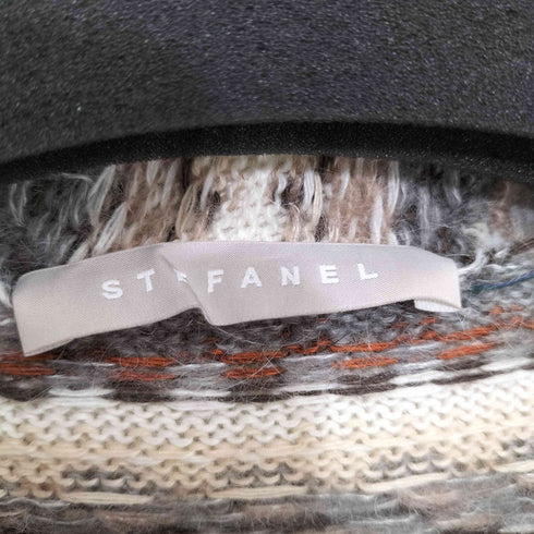 ステファネル STEFANEL モヘヤ混 ガウンコート レディース import:L