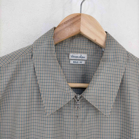 スティーブンアラン Steven Alan DMP CHECK FULL/ZIP SHIRT/シャツ メンズ