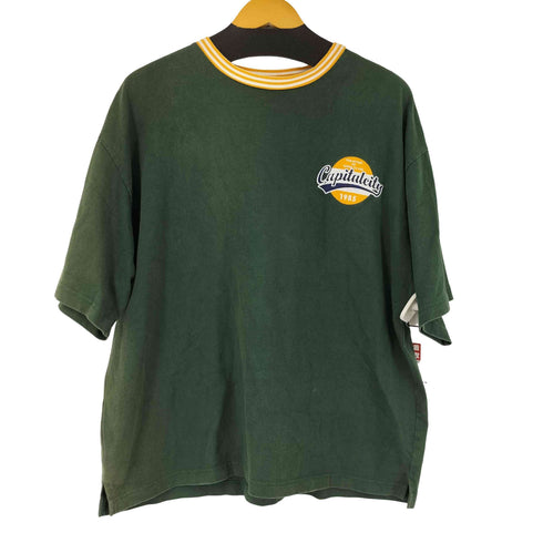 ウィゴー WEGO 刺繍プリントデザイン S/S Tシャツ メンズ JPN:L