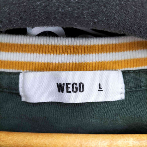 ウィゴー WEGO 刺繍プリントデザイン S/S Tシャツ メンズ JPN:L