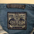 COLISEUM ストライプ バンドカラーシャツ メンズ JPN:L