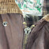 COUNTRY LEISURE WEAR 英国製 襟コーデュロイ 裏地チェック オイルドコート メンズ import:S