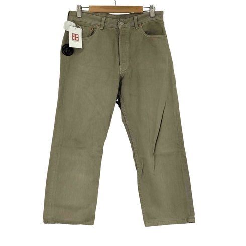 リーバイス Levis 90s made in spain 501 ボタン裏295 ボタンフライデニムパンツ ユーロリーバイス メンズ 34×36