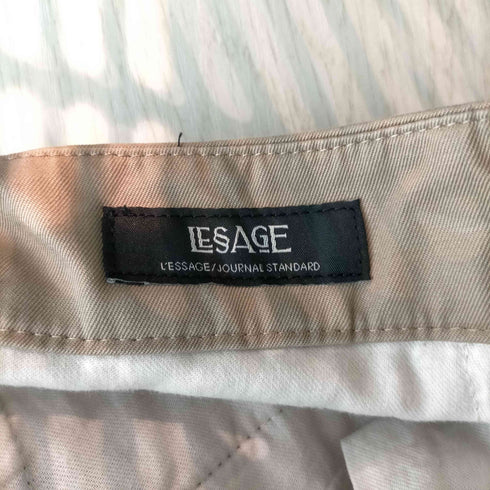 ジャーナルスタンダードレサージュ JOURNAL STANDARD Lessage 24SS FINXギャバ スカート レディース 38