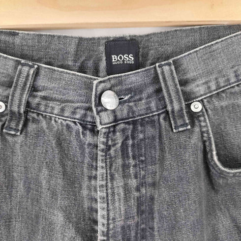 ボスヒューゴボス BOSS HUGO BOSS ブラックデニムパンツ メンズ 32×34