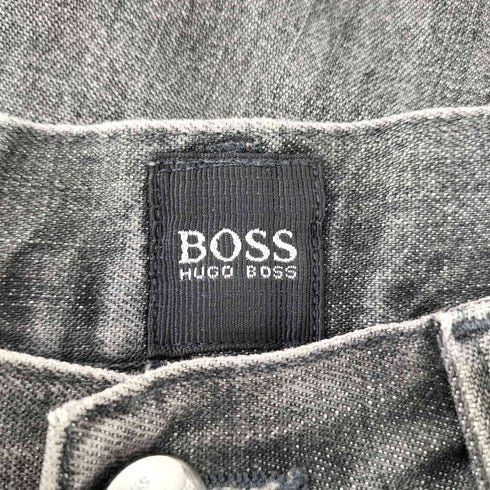 ボスヒューゴボス BOSS HUGO BOSS ブラックデニムパンツ メンズ 32×34