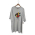 フルーツオブザルーム FRUIT OF THE LOOM USA製 シングルステッチ 犬 鴨プリント 霜降り S/S TEE メンズ XXXL