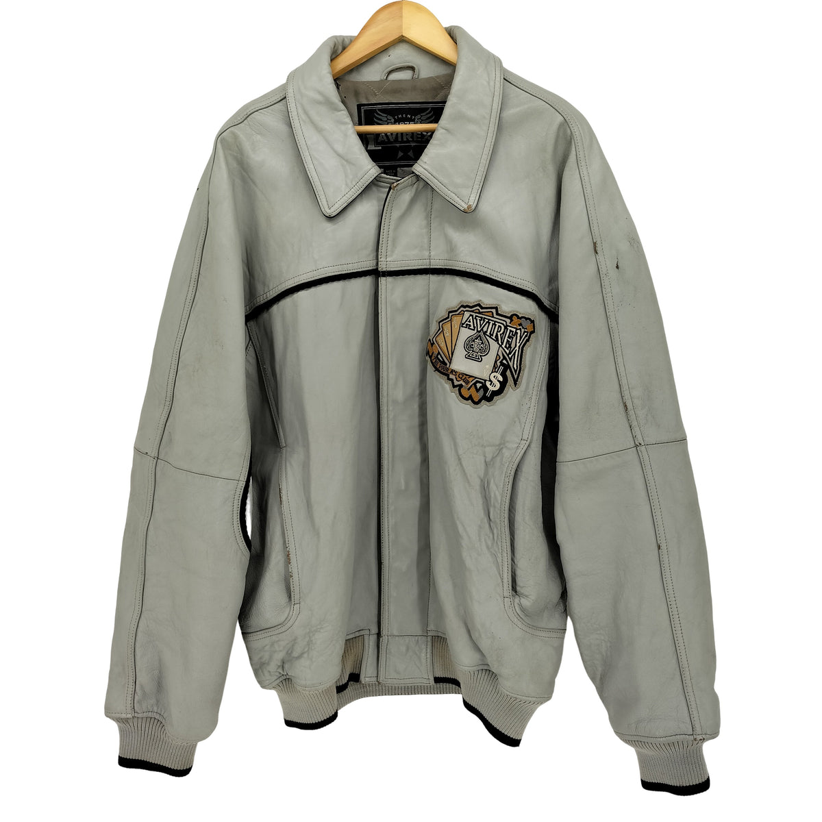 アヴィレックス AVIREX 90S KING CASINO レザー ジャケット メンズ