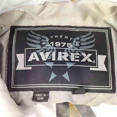 アヴィレックス AVIREX 90S KING CASINO レザー ジャケット メンズ import:XL