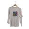 フルーツオブザルーム FRUIT OF THE LOOM USA製 マラソンプリント シングルステッチ L/S TEE メンズ import:M