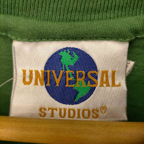 {UNIVERSAL} 90S MADE IN USA HOLLYWOOD フロントプリントTシャツ シングスステッチ メンズ import:M
