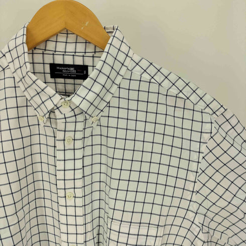 メーカーズシャツカマクラ Makers Shirt 鎌倉 グラフチェック ボタンダウン S/S シャツ メンズ JPN:XXL