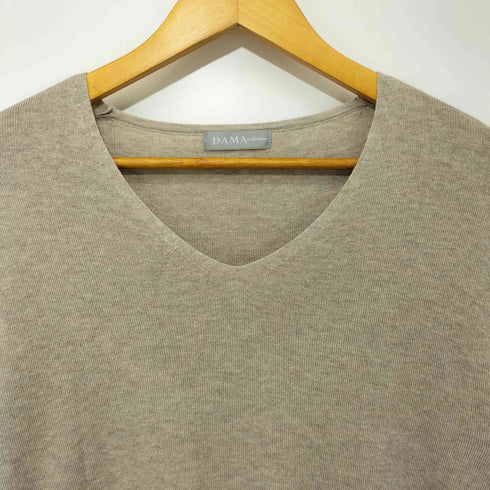 ダーマコレクション DAMA collection カシミヤ混 Vネックニット レディース JPN:S