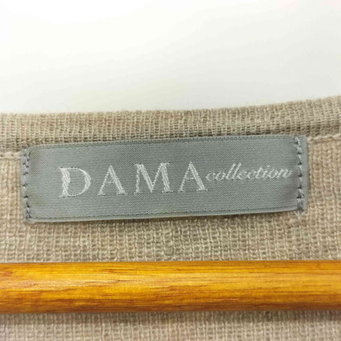 ダーマコレクション DAMA collection カシミヤ混 Vネックニット レディース JPN:S
