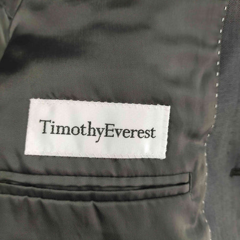ティモシーエヴェレスト timothy everest 2Bシングルジャケットセットアップ メンズ